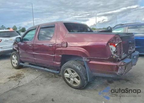 2010 Honda Ridgeline Rtl from USA, damaged, VIN 5FPYK1F57AB013439